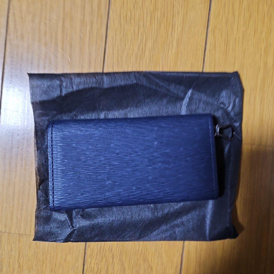 ト*ム様 クレストブリッジ BLACK LABEL ネイビー キーケース