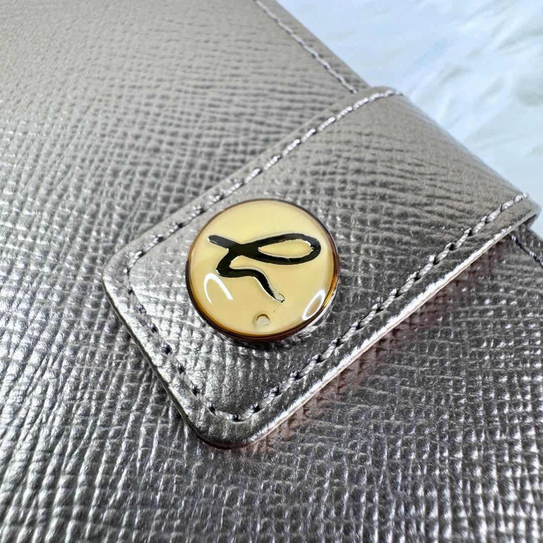 【定価55000円】新品 アニエスベー がま口 財布 ゴールド