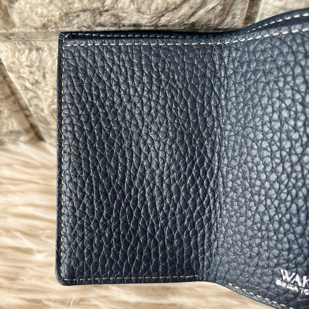 【美品】WAKO 銀座和光　レザー　三つ折り財布　ミニ財布
