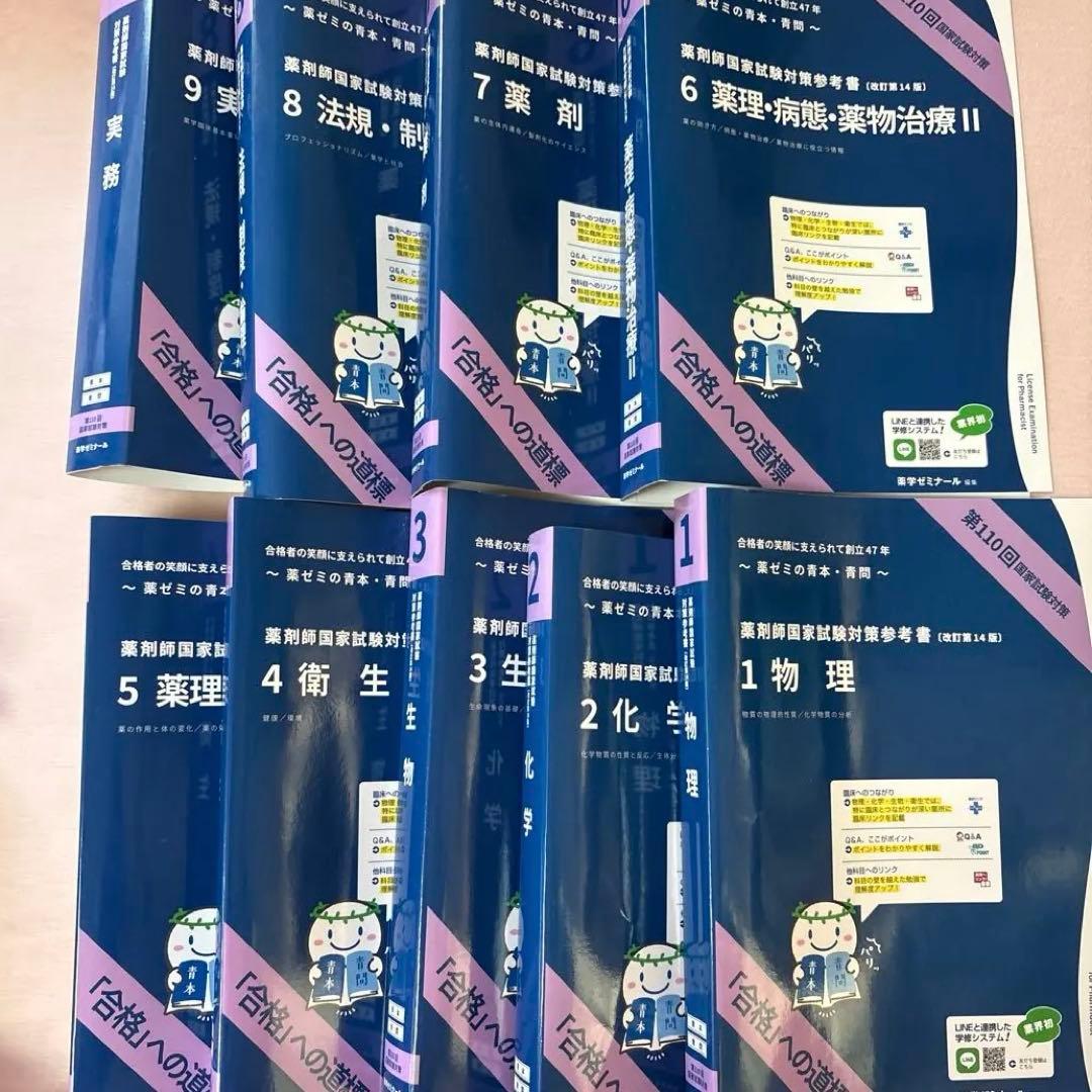 薬剤師国家試験 青本 青問 全巻セット