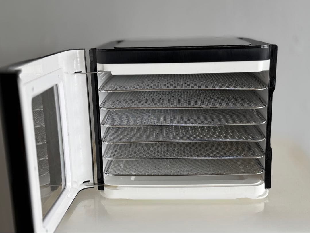 【中古良品】Belle Life フードドライヤー　食品乾燥機　ステンレストレイ