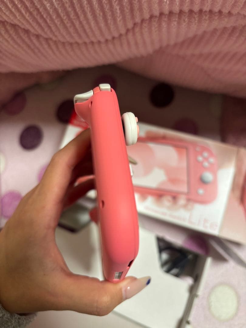 【美品】Switch lite コーラル