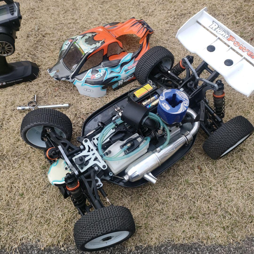 【エンジン始動OK】海外メーカー製1/8エンジンバギー プロポ付きフルセット