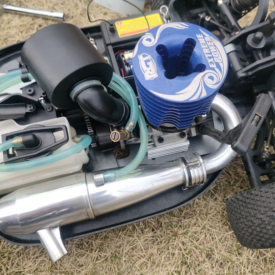 【エンジン始動OK】海外メーカー製1/8エンジンバギー プロポ付きフルセット