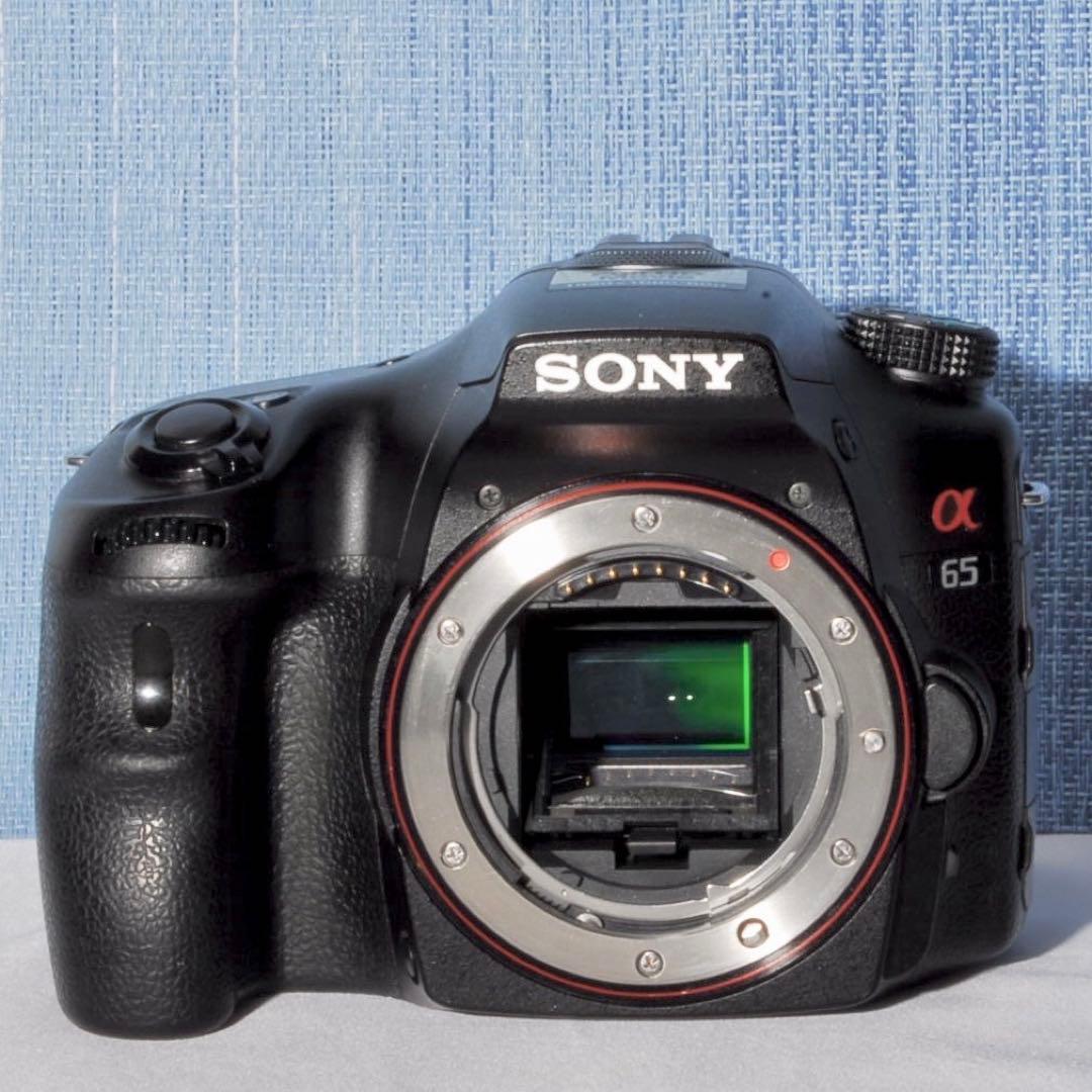 ✨新品級✨ SONY α65 レンズセット★2430万画素★スマホ転送★