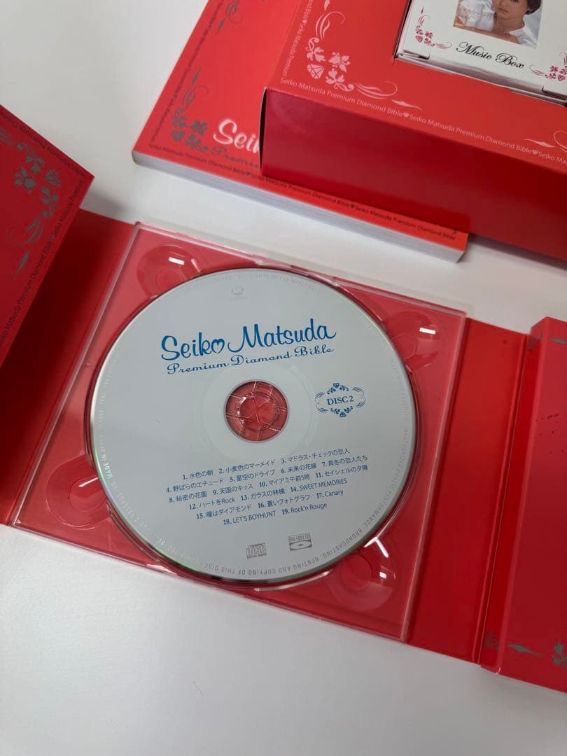 松田聖子　プレミアムダイヤモンドバブル　30周年記念　CDbox 完全生産限定盤