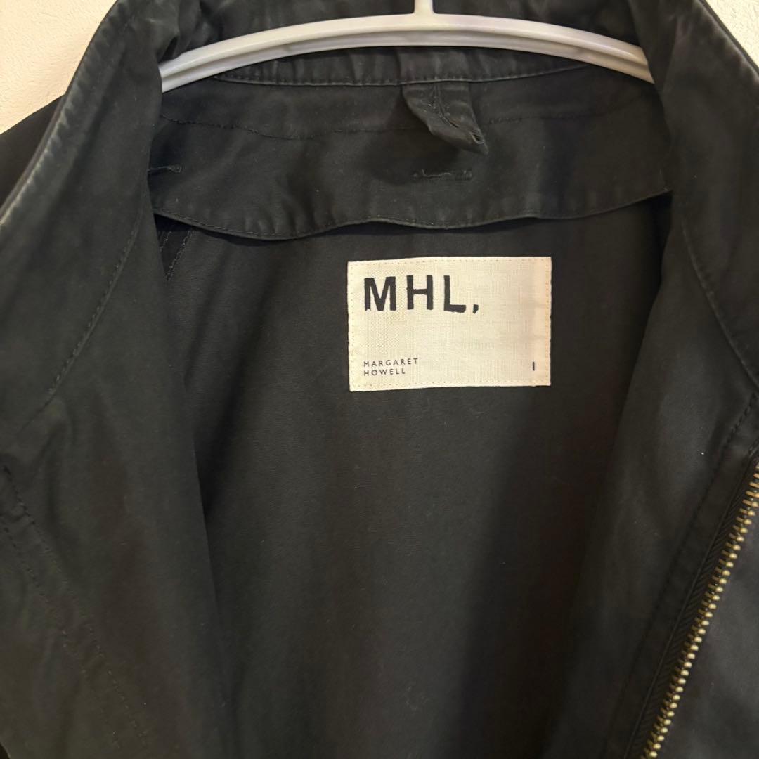 MHL エムエイチエル　モッズコート　レディース ブラック
