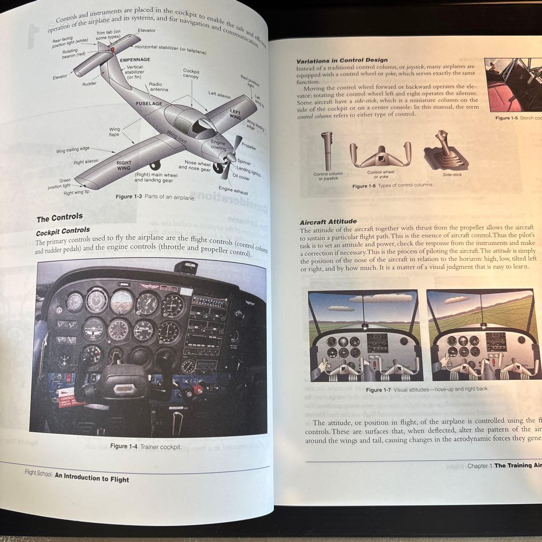 【3冊セット】英語版　The Pilot's Manual 1.2.3フルカラー