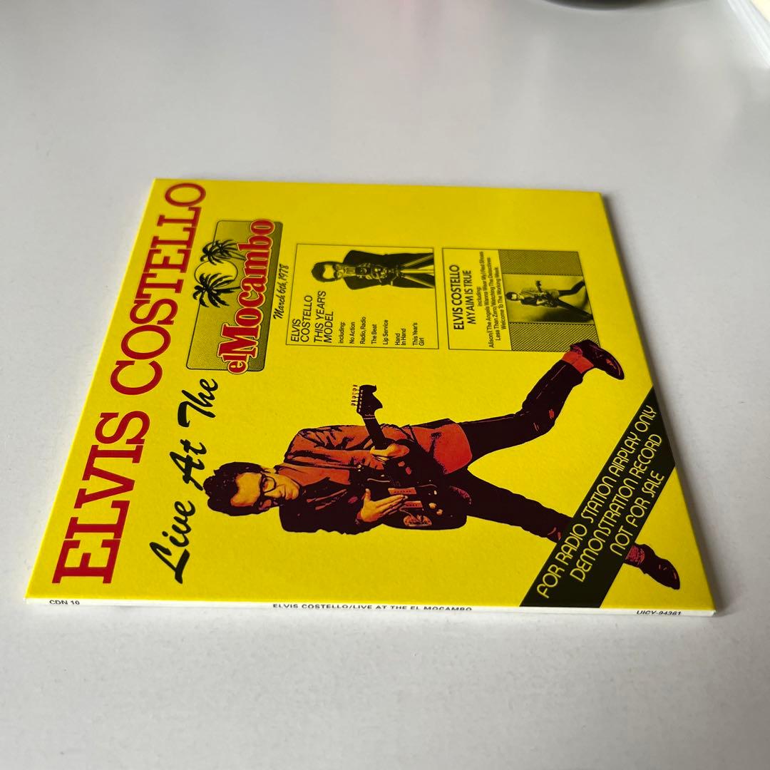 エルヴィス・コステロ / ライヴ・アット・ジ・エル・モカンボ 紙ジャケットCD