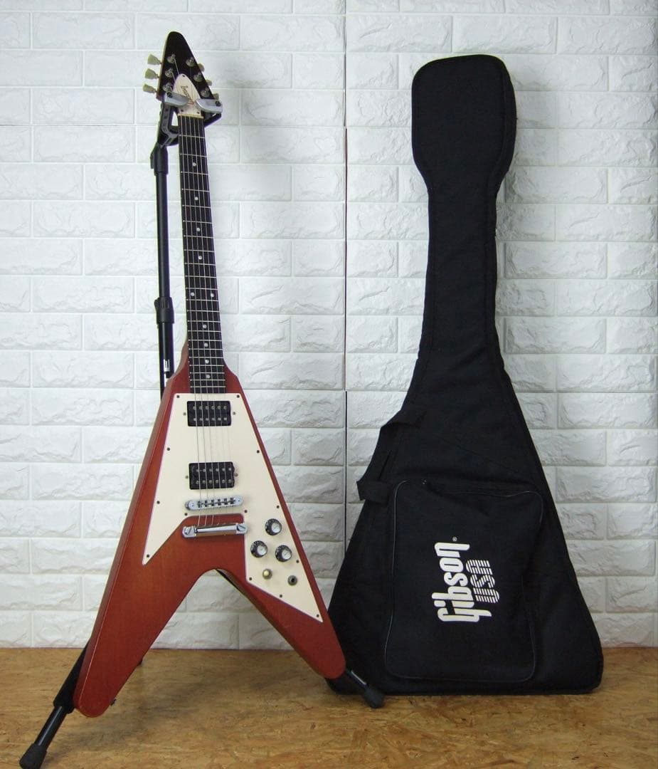 ギター Gibson USA Flying V Faded Worn Cherry