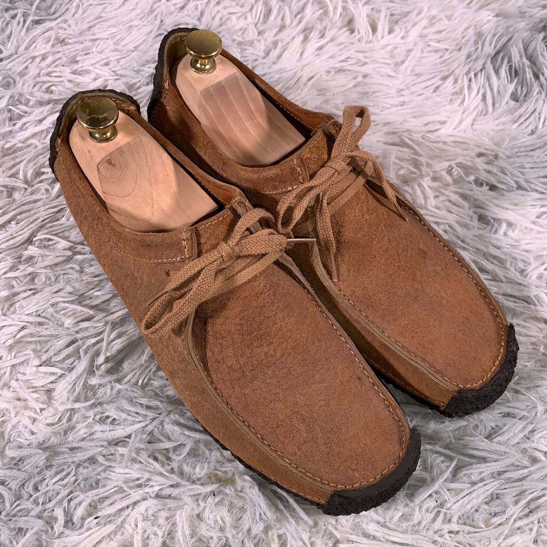 美品　clarks【27.0】Wallabees ワラビー　ナタリー　レザー