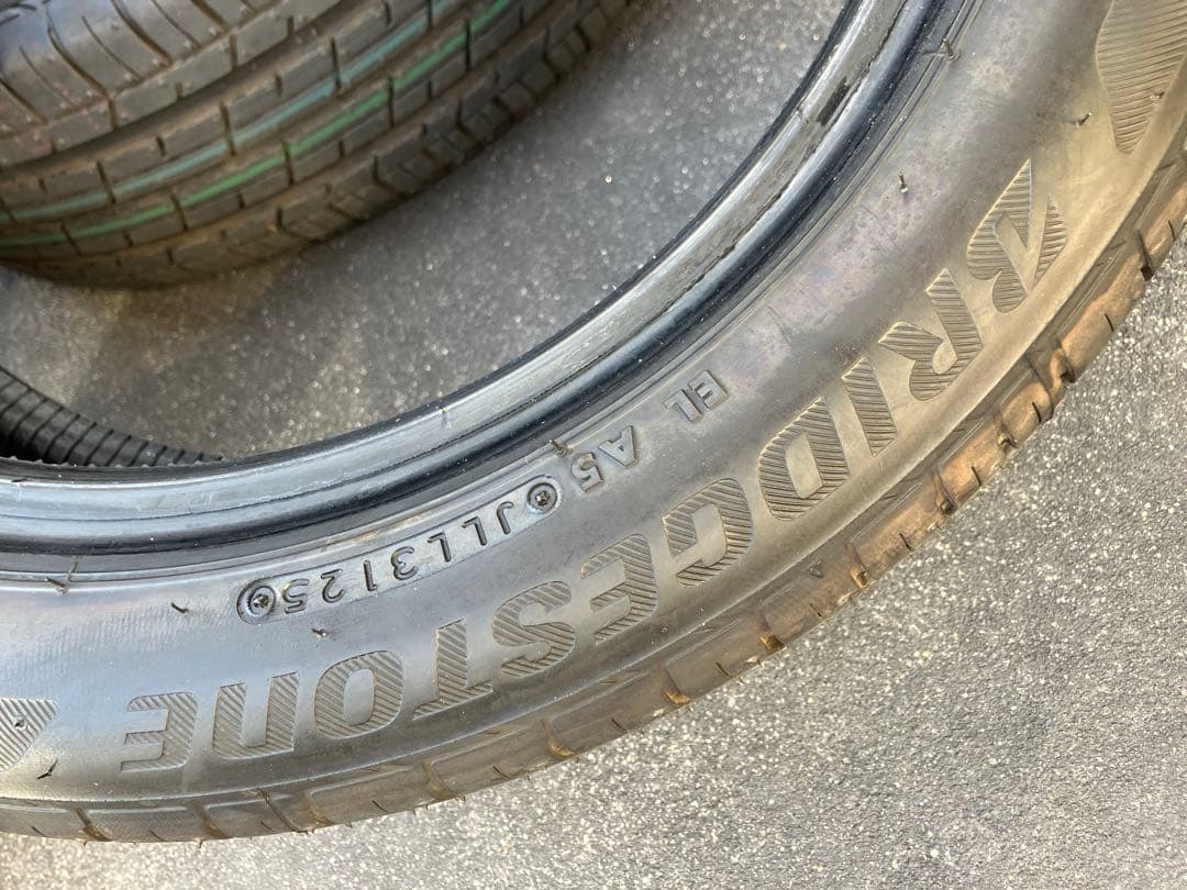 ①ブリヂストン ECOPIA 165/55R15 タイヤ2本セット