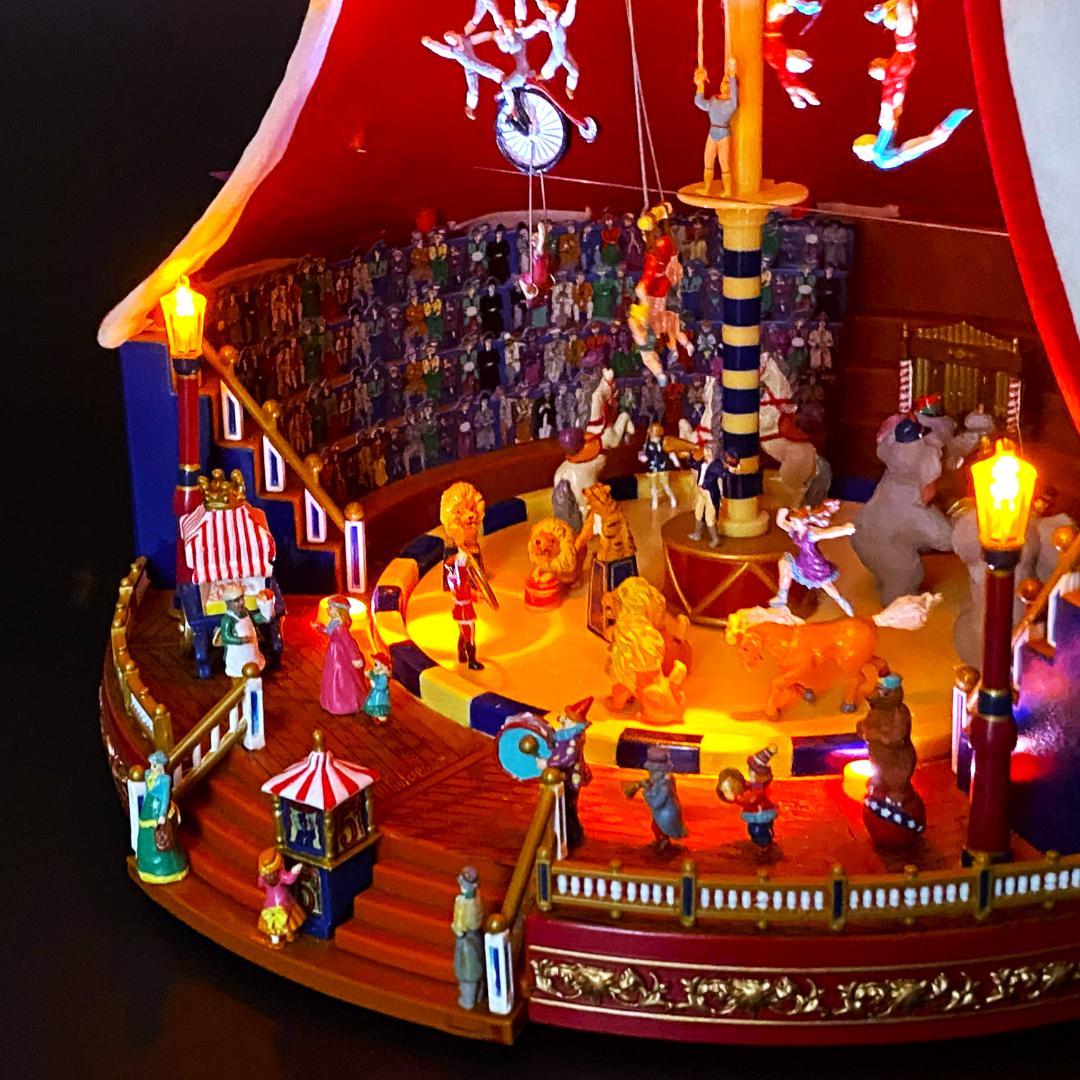 【レア】ミスタークリスマス★ビッグトップ サーカス★オルゴール旗あり