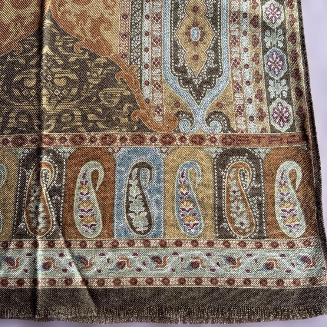 ETRO ペイズリー柄 ストール　新品タグ付き　ユニセックス