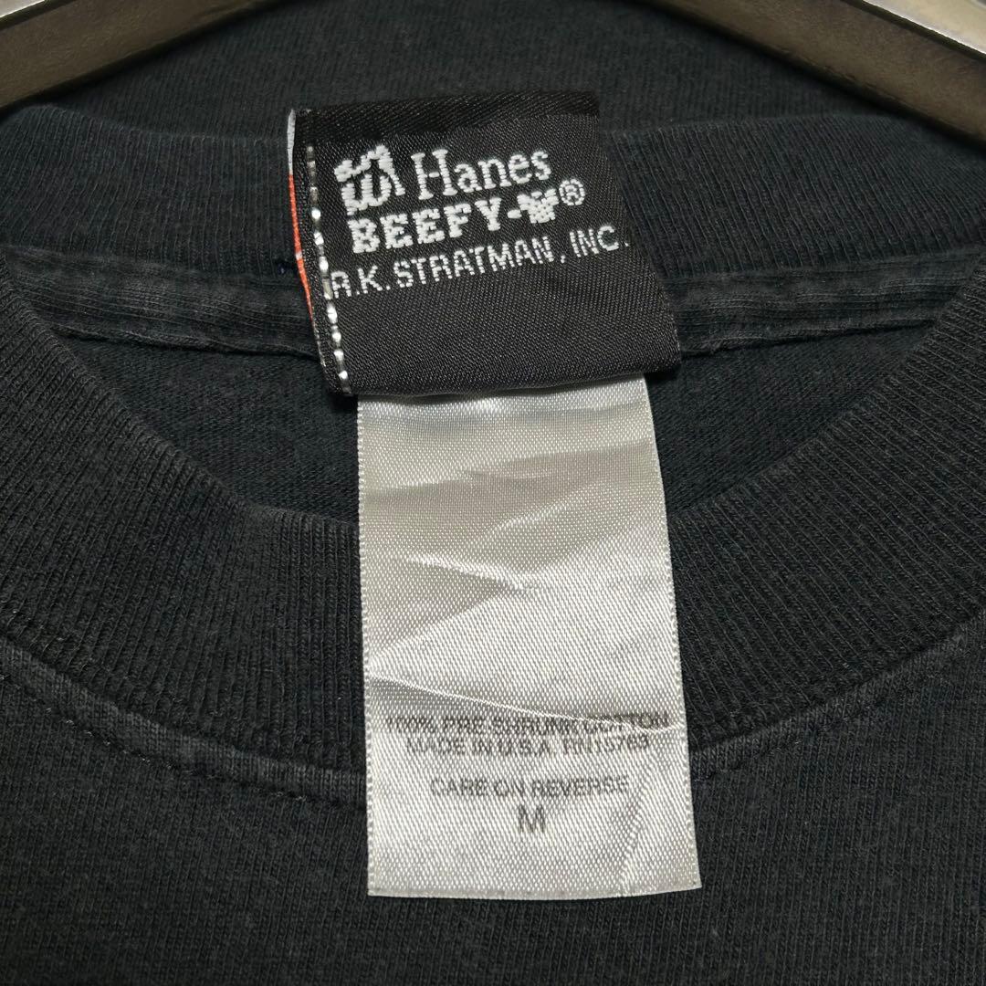 USA製 ハーレー tee ウイング モーターサイクル ブラック 08年 レア