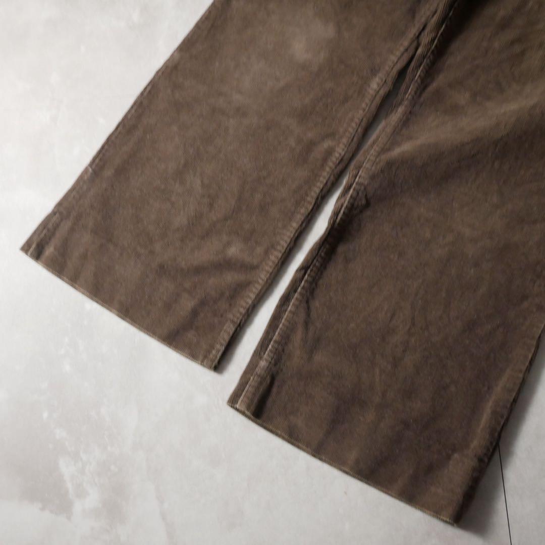 Levi's 70s コーデュロイパンツ ブラウン 646 33