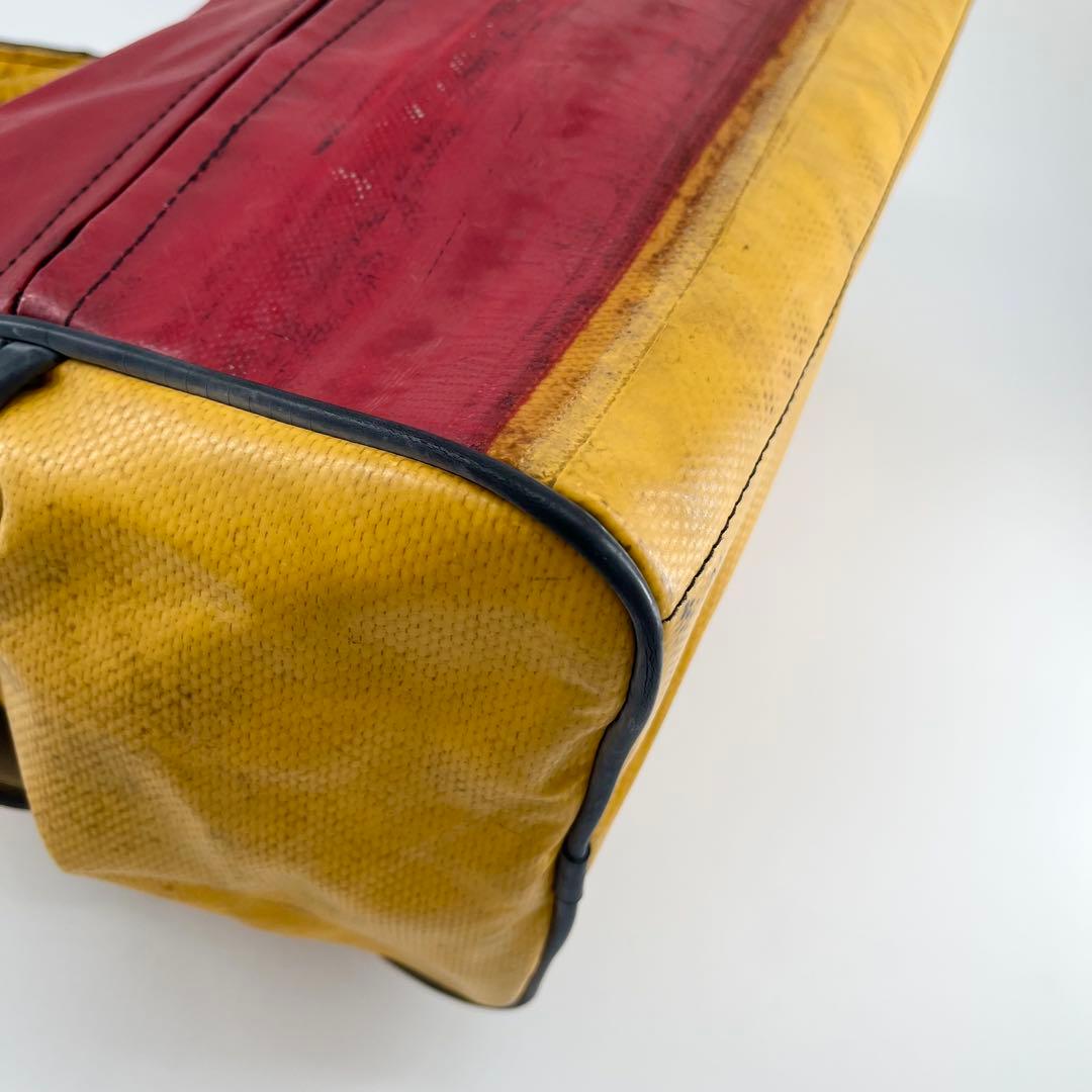 廃盤 FREITAG L03 SABRINA ボストンバッグ イエロー レッド