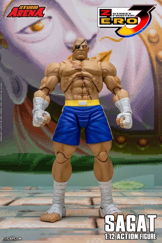 ストリートファイターZERO 3 Sagat 1:12 フィギュア