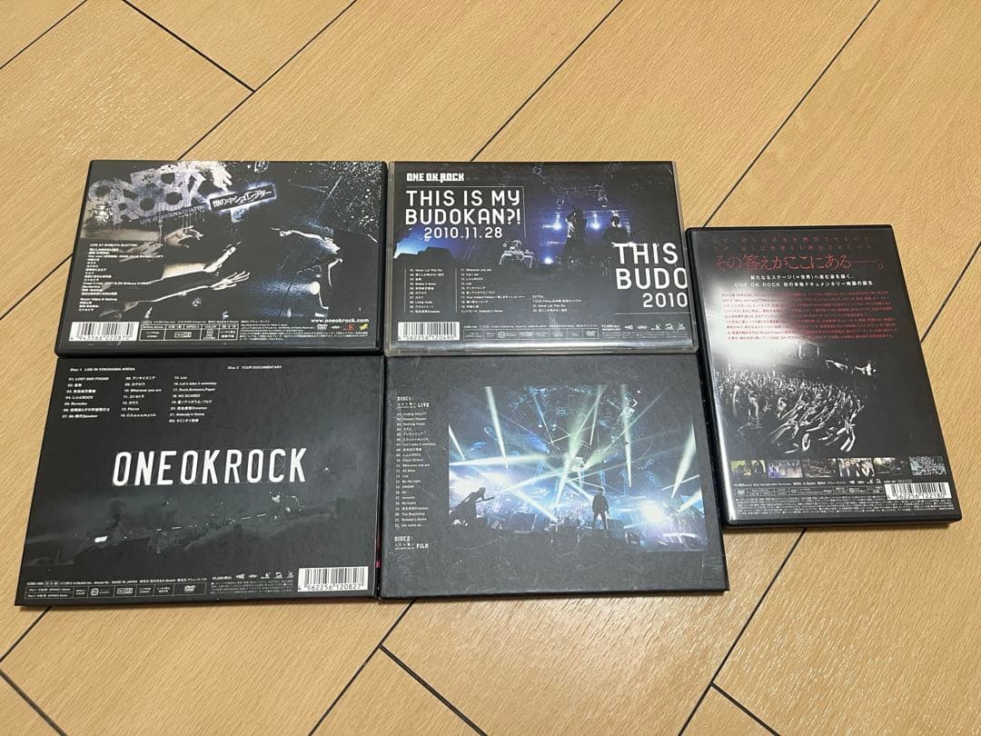 ONE OK ROCK DVD 5枚セット