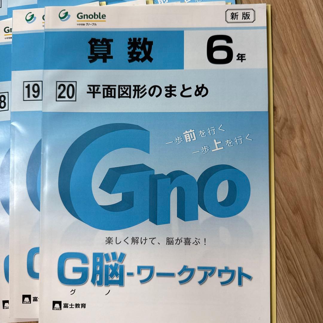 G脳ワークアウト 算数 6年 全20冊