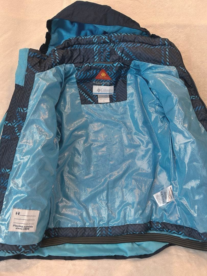 TURF様　Columbia コロンビア スキーウェア ネイビー キッズ　S