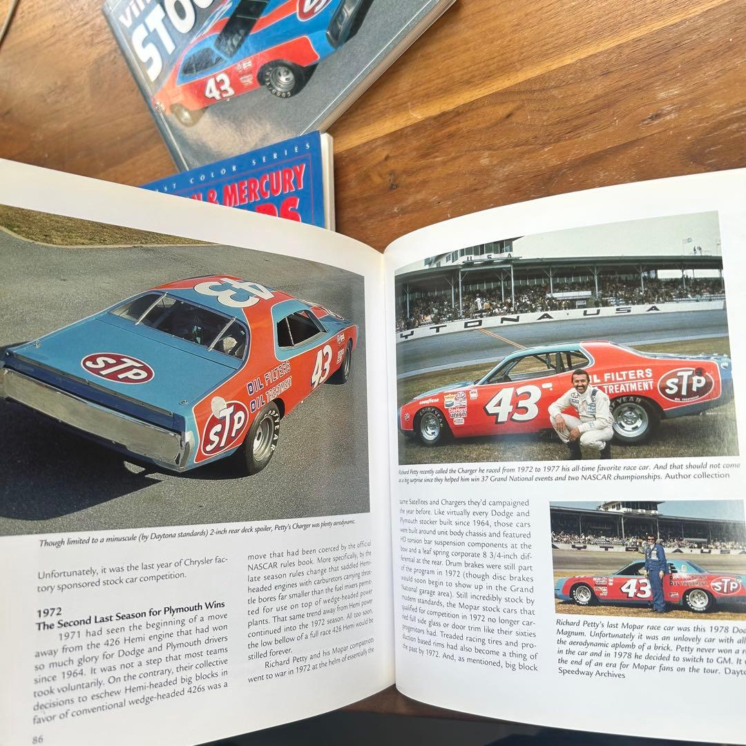 ストックカー写真集 3冊セット NASCAR 資料 洋書 STOCK CARS