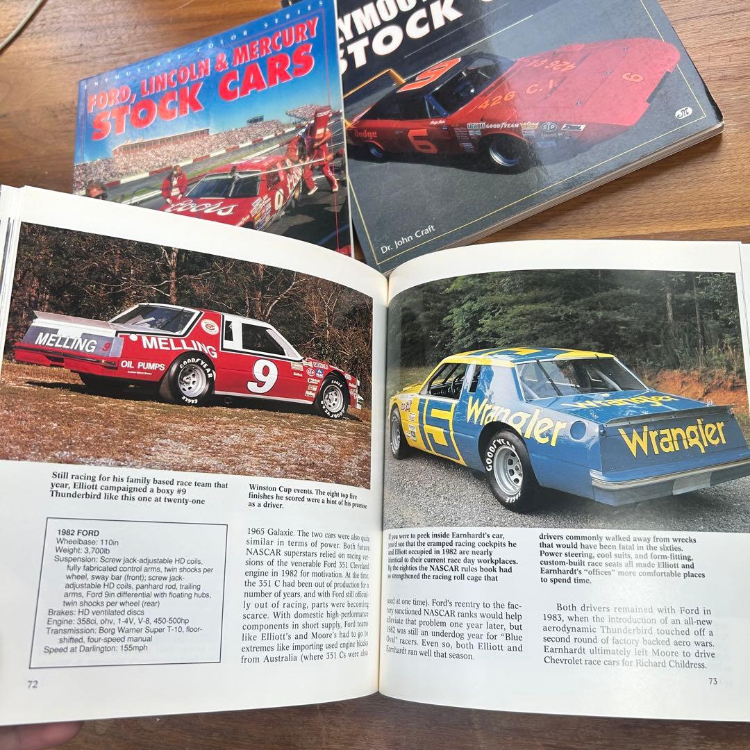 ストックカー写真集 3冊セット NASCAR 資料 洋書 STOCK CARS