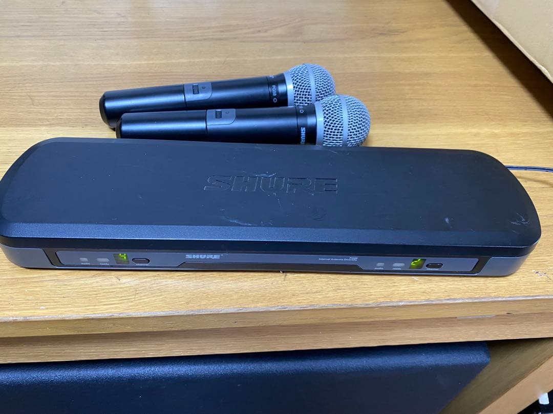 SHURE シュアー PG58 set ワイヤレス マイク PG88 レシーバー