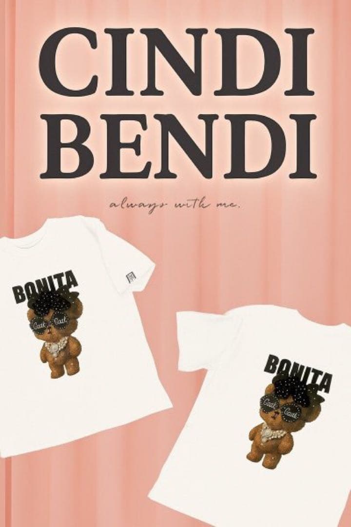 【新品❣️】CINDIBENDI ボニータTシャツ2カラー セットノベルティー付