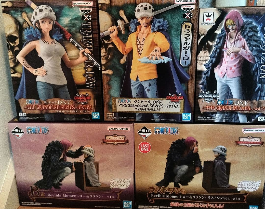 【ワンピース】ロー・コラソンフィギュア　6点セット