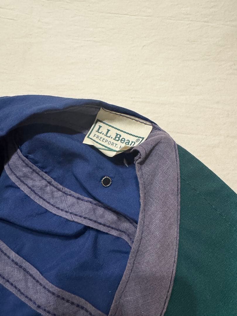 ゆ*ま様 L.L.Bean ロングビルキャップ ネイビー ヴィンテージ　M