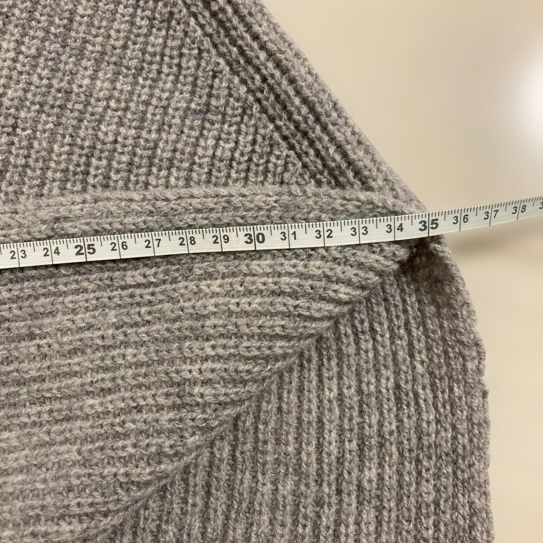 relume別注【TWEEDMILL/ツイードミル】スリットニットポンチョ