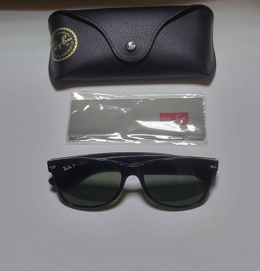 ◆Ray-Ban◆偏光サングラス　RB2132 NEWWAYFARER　ケース付