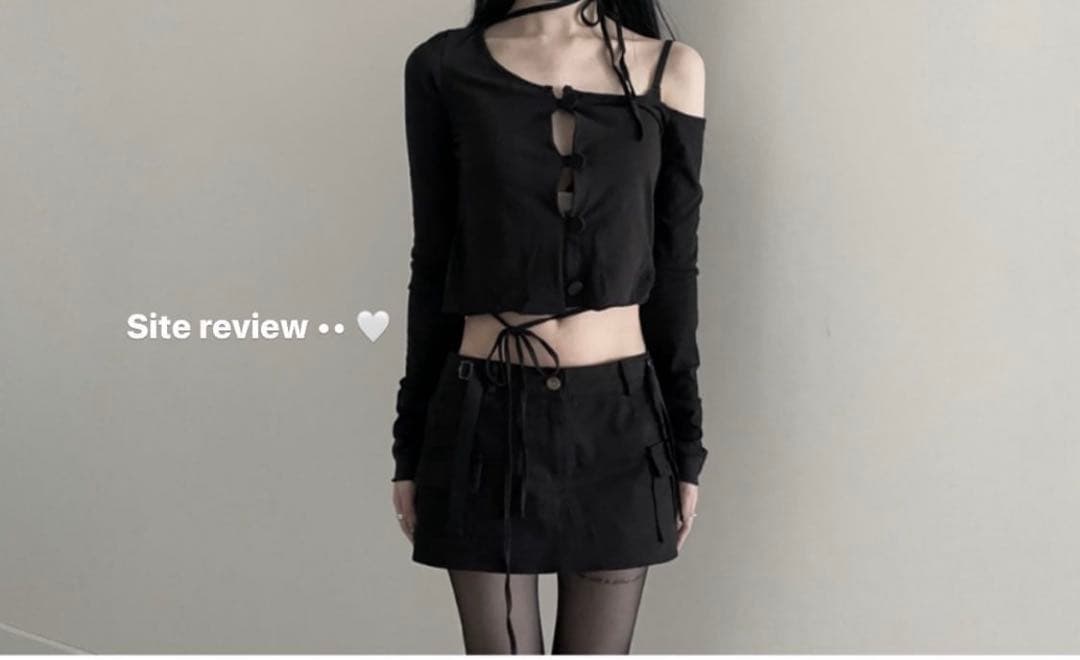 bnfrom FROM CARDIGAN black シズニルック