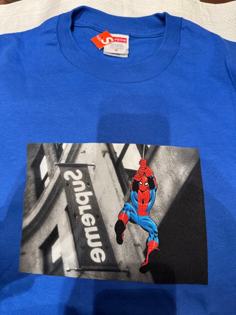 Supreme Spider-Man Tee ロイヤルブルー