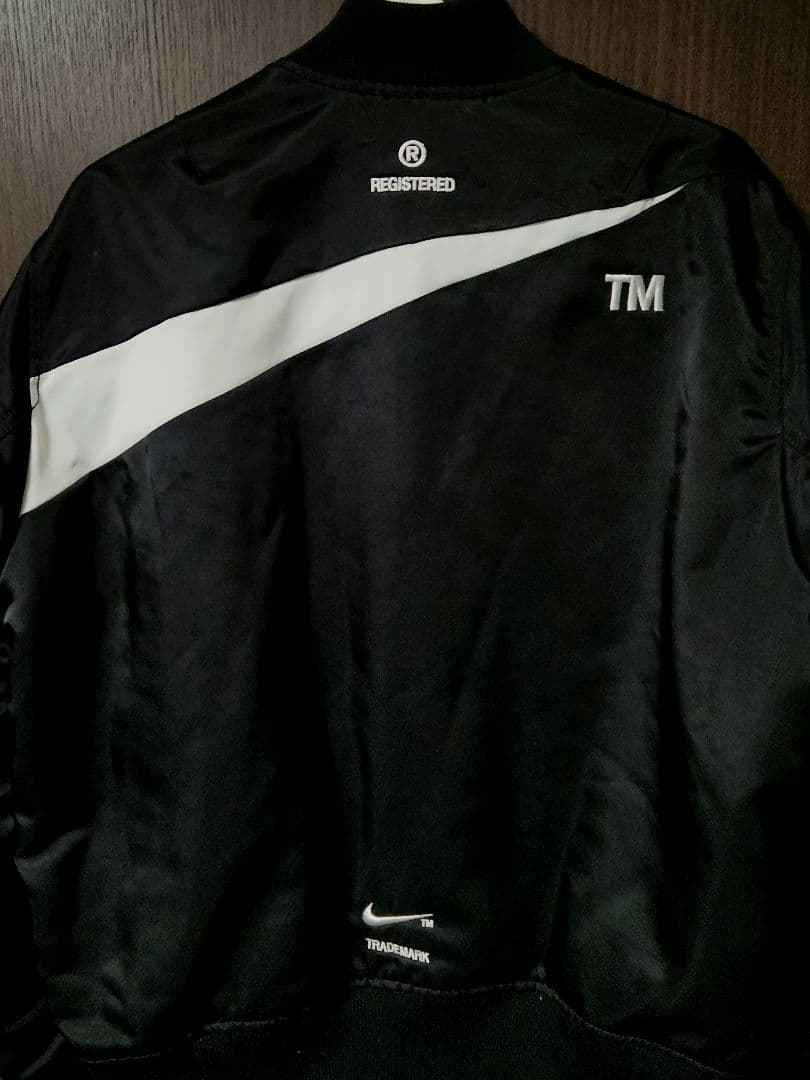 NIKE 2枚 セット MA-1 ナイキ ウーヴン ボンバー ジャケット アップ