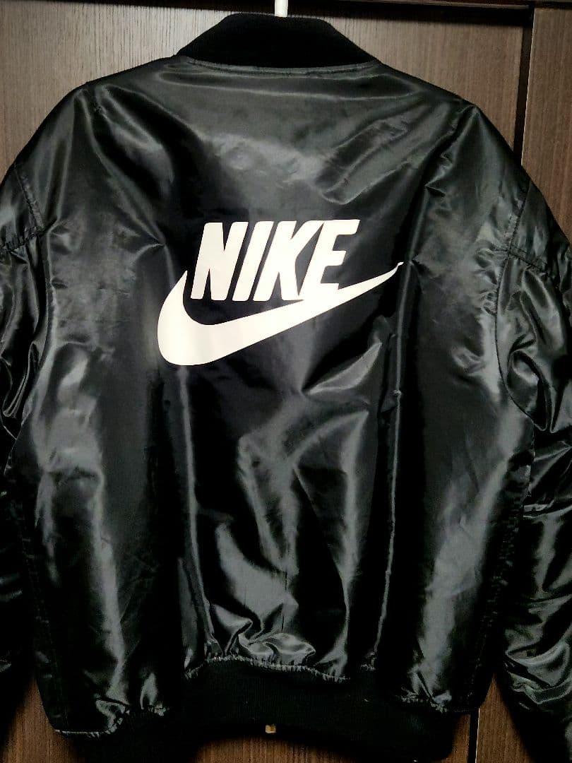 NIKE 2枚 セット MA-1 ナイキ ウーヴン ボンバー ジャケット アップ