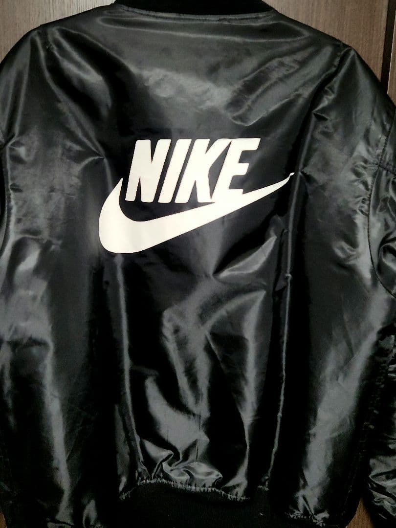 NIKE 2枚 セット MA-1 ナイキ ウーヴン ボンバー ジャケット アップ