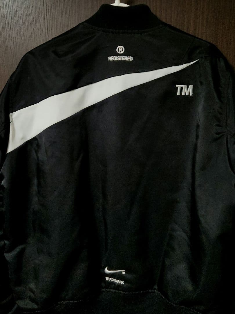 NIKE 2枚 セット MA-1 ナイキ ウーヴン ボンバー ジャケット アップ