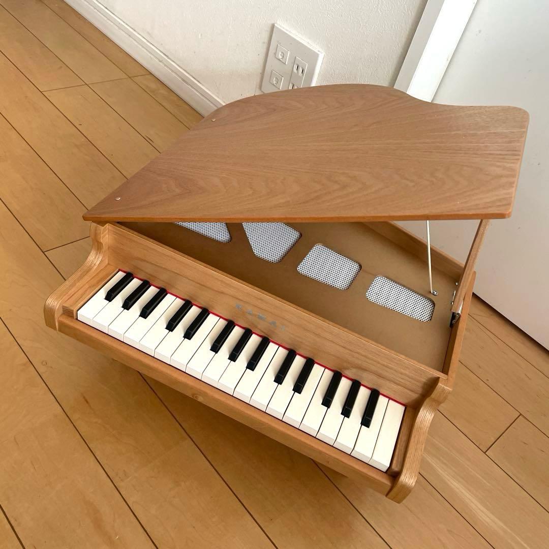 KAWAI カワイ ミニグランドピアノ ナチュラル 1144 知育玩具
