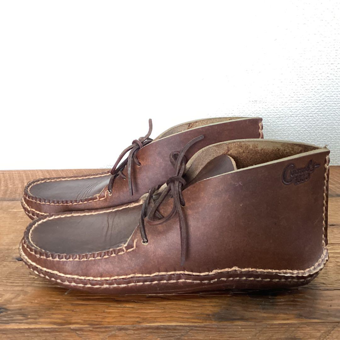 J.L.Coombs クームス インディアンモカシン 革底 約27cm