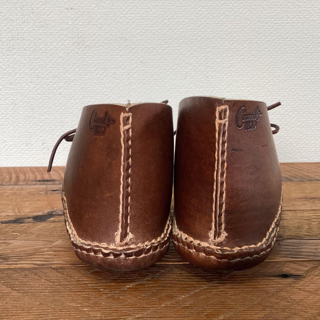 J.L.Coombs クームス インディアンモカシン 革底 約27cm
