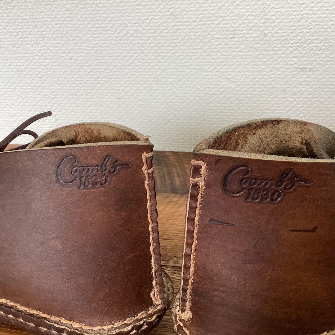 J.L.Coombs クームス インディアンモカシン 革底 約27cm