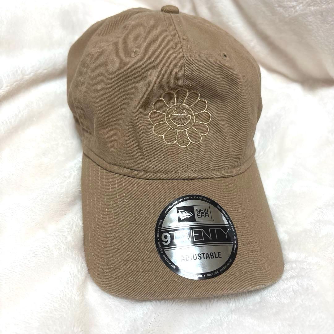 村上隆　NEW ERA キャップ　花　ベージュ　ニューエラ