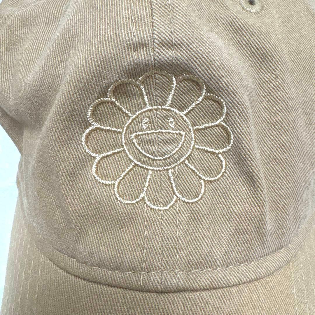 村上隆　NEW ERA キャップ　花　ベージュ　ニューエラ