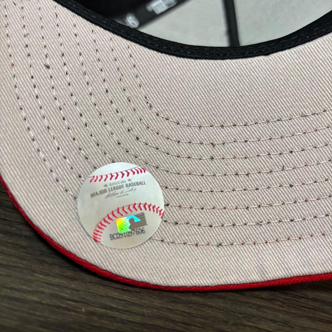 K*X様 新品 未使用品 ニューエラ キャップ SF 9FORTY 赤　黒　スナ