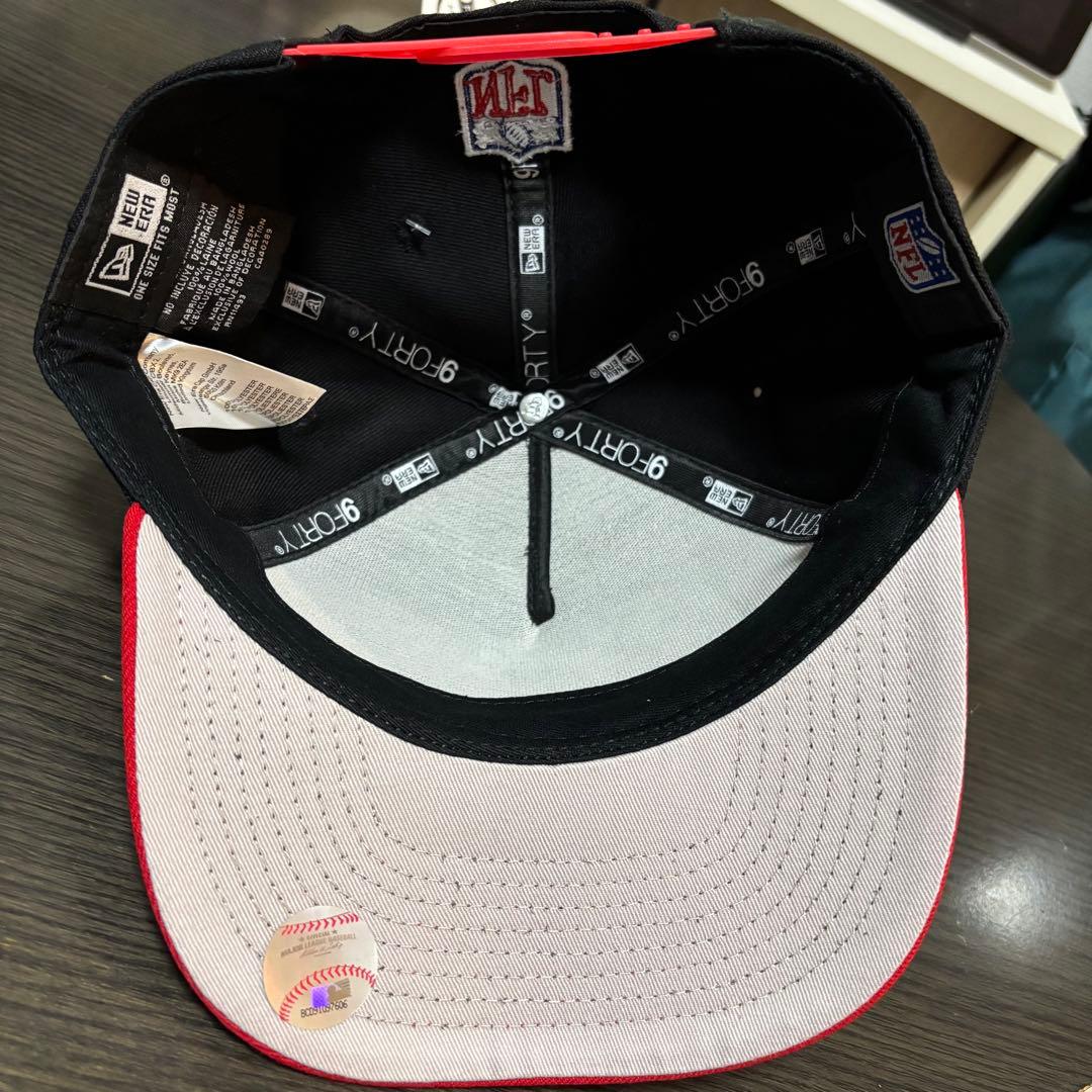 K*X様 新品 未使用品 ニューエラ キャップ SF 9FORTY 赤　黒　スナ