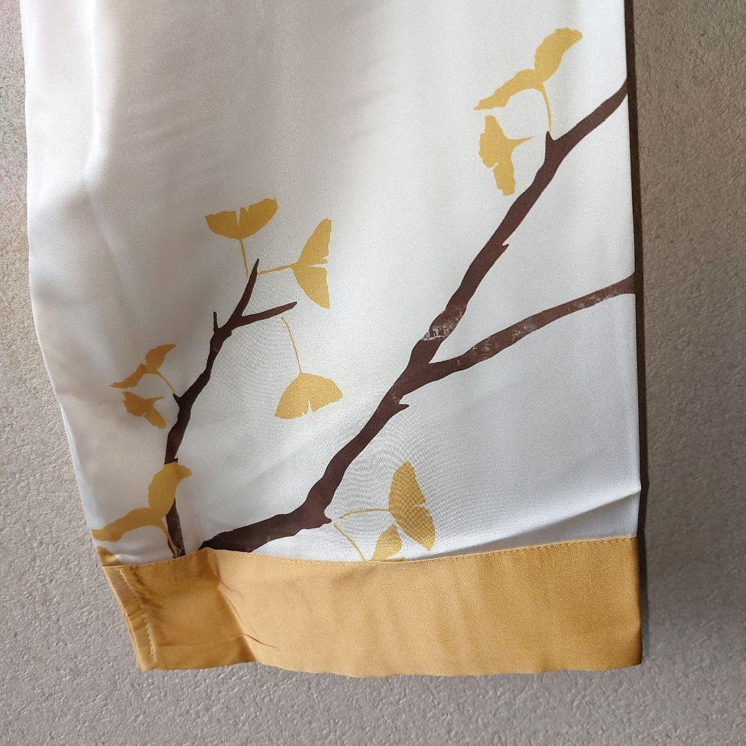 中国製シルク(98％)パジャマ～男女兼用用　XXLサイズ　一等品　新品　未使用品
