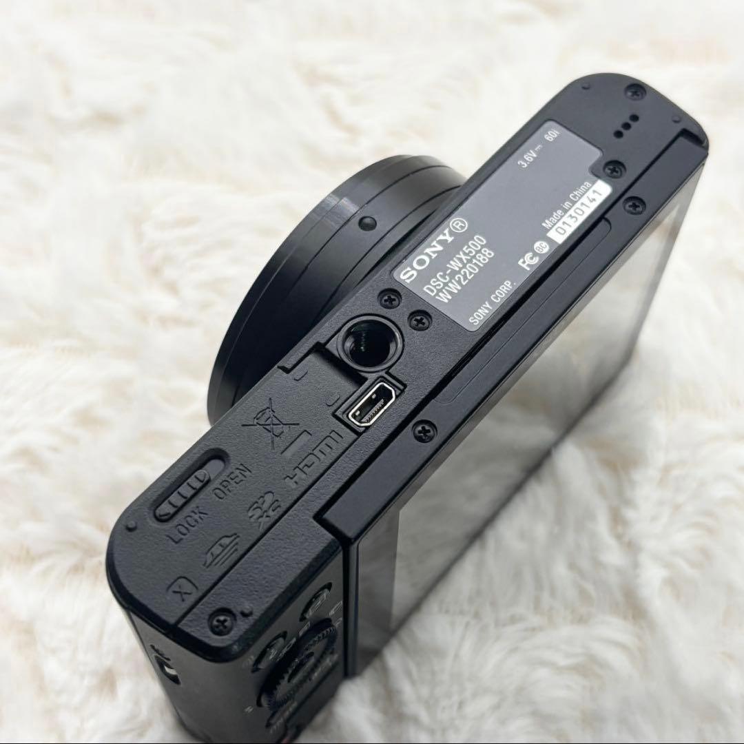 美品・動作良好✨ Sony Cyber-shot DSC-WX500 ブラック