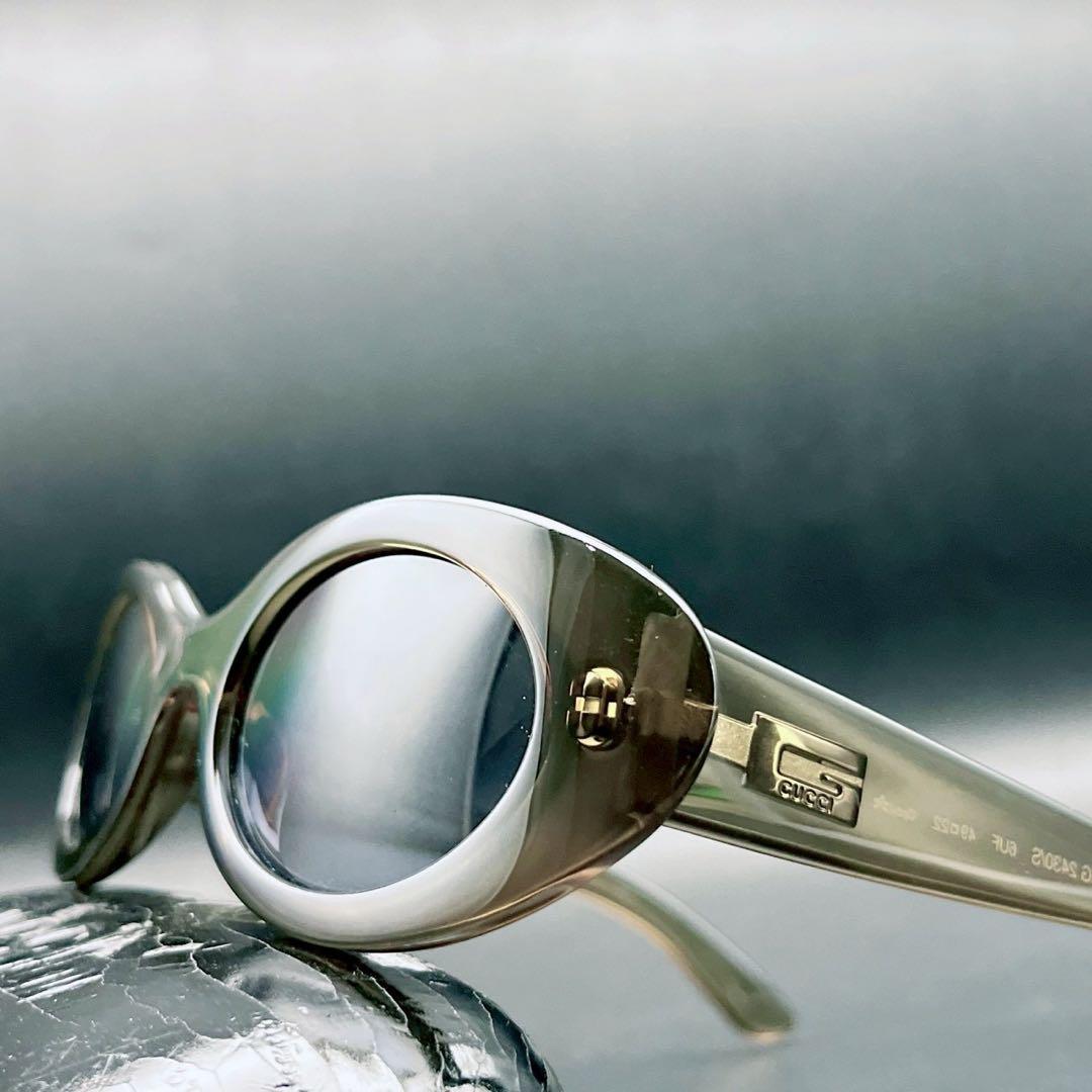 小物 90s GUCCI archive sunglasses y2k clear